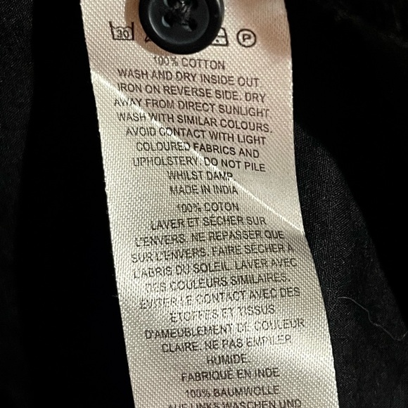 🥰French Connection Smocked Black Sleeveless Midi Dress With Poof Skirt - Picture 7 of 8